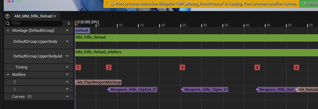 Reload Montage Slots
